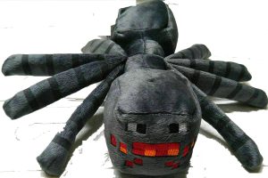 Minecraft Spider stor plush