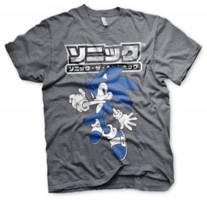 Sonic The Hedgehog Japanese Logo T-Shirt