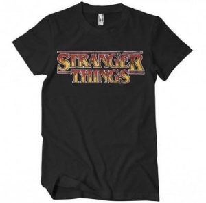 Stranger Things Fire Logo T-Shirt - REA