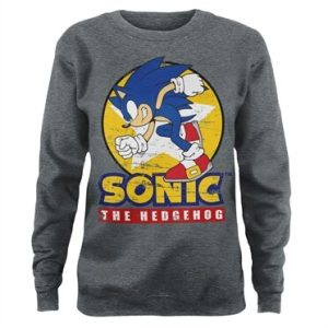 Fast Sonic - Sonic The Hedgehog Girly Sweatshirt, Sweatshirt