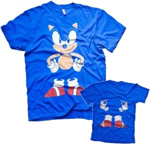 Sonic The Hedgehog - Front & Back Tee, T-Shirt