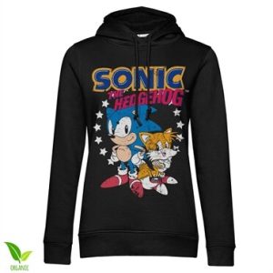 Sonic The Hedgehog - Sonic & Tails Girls Hoodie, Hoodie