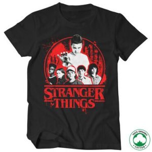 Stranger Things Distressed Organic T-Shirt, T-Shirt